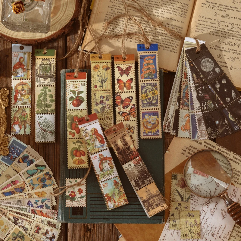 45Sheet per pack Notes Stamp Institute Retro Plant Butterfly hand material Account scrapbook material Decorative paper Past
45Sheet per pack Notes Stamp Institute Retro Plant Butterfly hand material Account scrapbook material Decorative paper Past