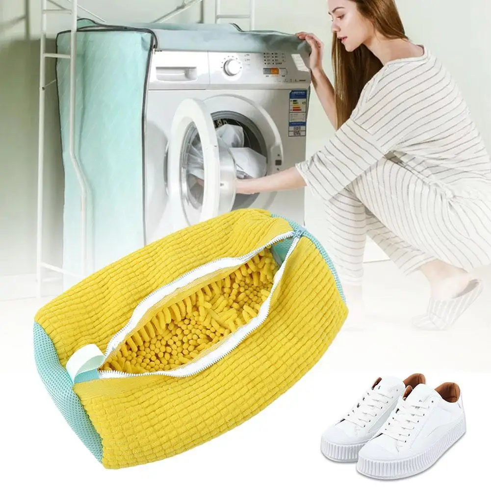 Shoes Wash Bag Washing Machine Shoes Bag With Zip Laundry Bag For Slipper Anti-deformation Protective Shoes Airing Dry Tool J6A8
Shoes Wash Bag Washing Machine Shoes Bag With Zip Laundry Bag For Slipper Anti-deformation Protective Shoes Airing Dry Tool J6A8