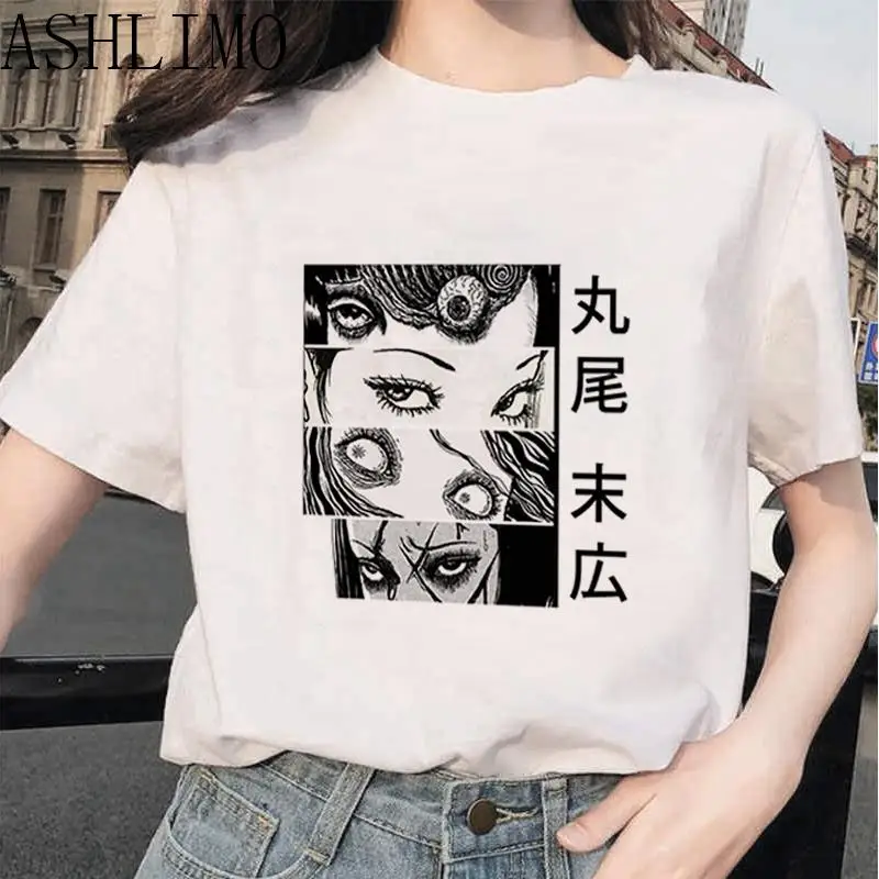 Women T Shirts Junji Ito Tomie Shintaro Kago Gothic Clothes Graphic Clothing Summer Clothes Oversize T Shirt Short Sleeve Tees
Women T Shirts Junji Ito Tomie Shintaro Kago Gothic Clothes Graphic Clothing Summer Clothes Oversize T Shirt Short Sleeve Tees
