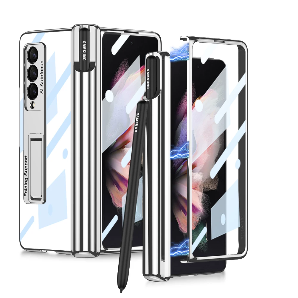 360 полная защита Прозрачный складной чехол для Samsung Galaxy Z Fold 4 Fold4 5G Fold3 Fold 3 Zfold4 Закаленное стекло пленка крышки Capa
360 полная защита Прозрачный складной чехол для Samsung Galaxy Z Fold 4 Fold4 5G Fold3 Fold 3 Zfold4 Закаленное стекло пленка крышки Capa