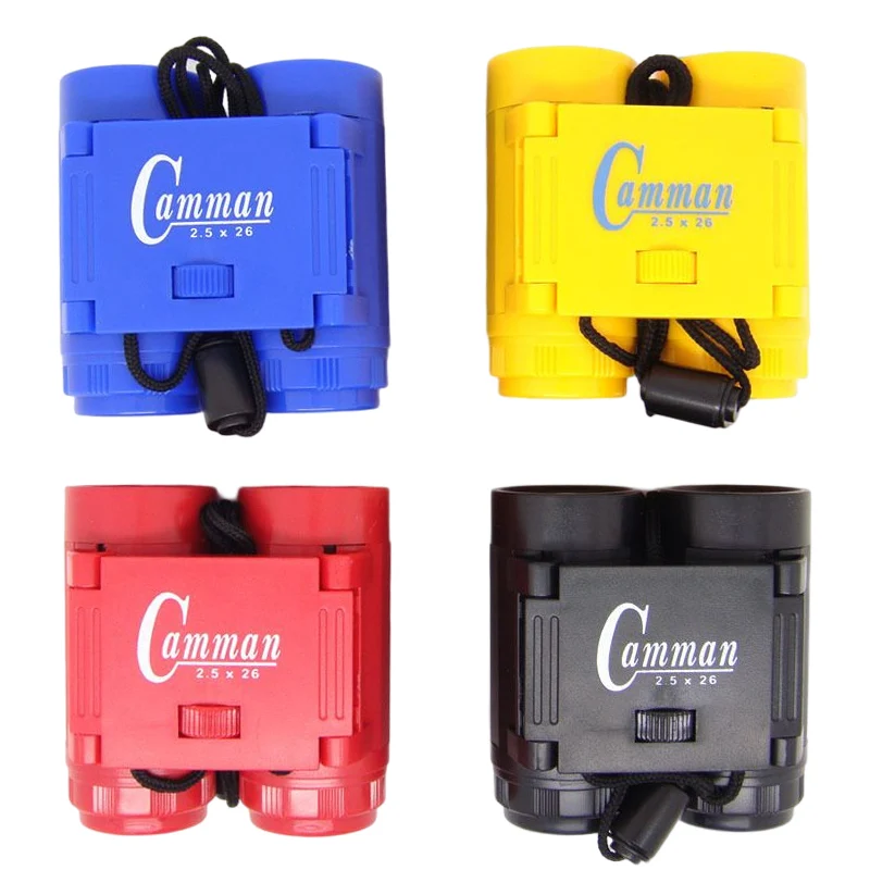 Children Colorful Binoculars HD 2.5 x 26 Telescope Outdoor Observing Tool Portable Telescope For Camping Hiking Traveling Sports
Children Colorful Binoculars HD 2.5 x 26 Telescope Outdoor Observing Tool Portable Telescope For Camping Hiking Traveling Sports