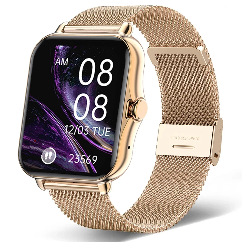 New Smart Watch Men Bluetooth Call ECG Woman Smart Bracelet Heart Rate Fitness Tracker 1.69 Inch Screen Waterproof Smartwatch
New Smart Watch Men Bluetooth Call ECG Woman Smart Bracelet Heart Rate Fitness Tracker 1.69 Inch Screen Waterproof Smartwatch