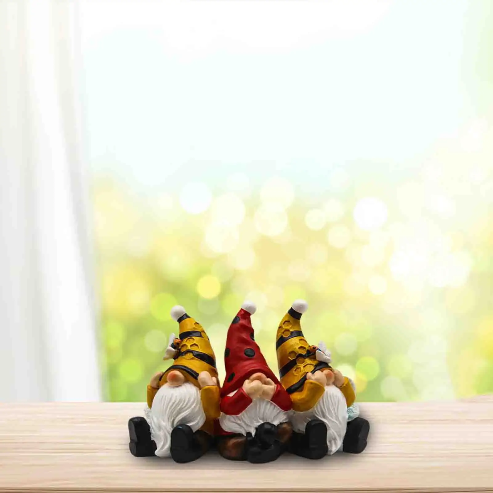Resin Bee Gnomes Garden Ornaments Christmas Gnome 3 Figurines 5.11 Inches High Yard Home Indoor Outdoor Decorations
Resin Bee Gnomes Garden Ornaments Christmas Gnome 3 Figurines 5.11 Inches High Yard Home Indoor Outdoor Decorations