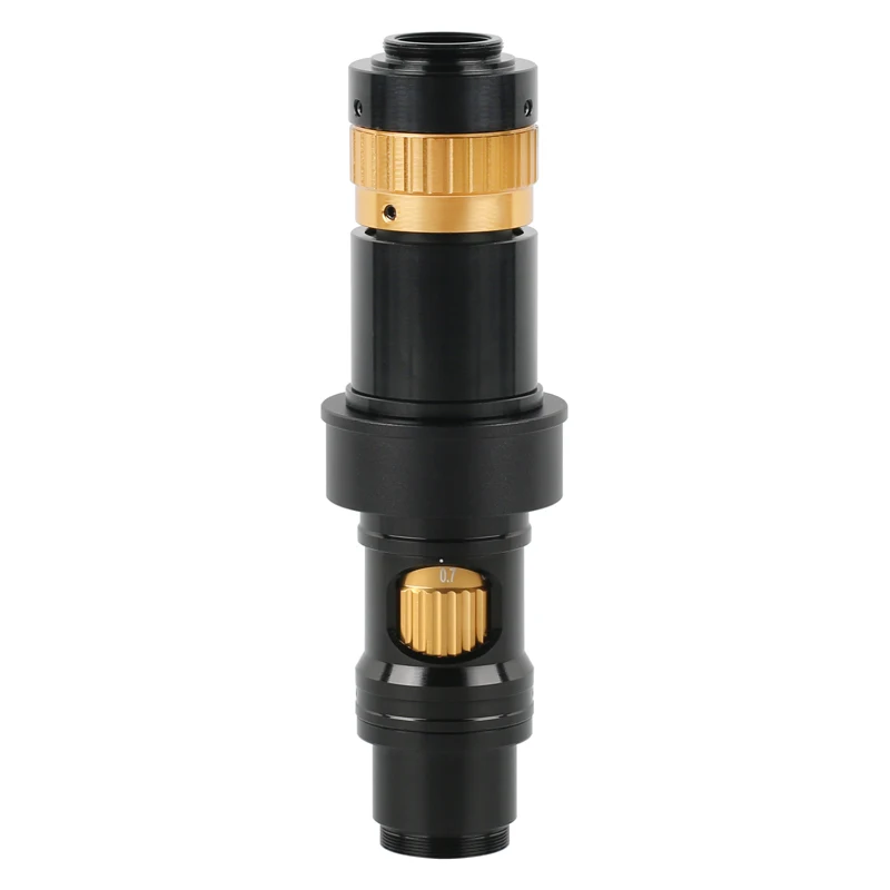 200X 400X Zoom C Mount Lens 100MM Work Distance Large Depth Of Field For Industrial Imaging Inspection Digital Microscope Camera
200X 400X Zoom C Mount Lens 100MM Work Distance Large Depth Of Field For Industrial Imaging Inspection Digital Microscope Camera