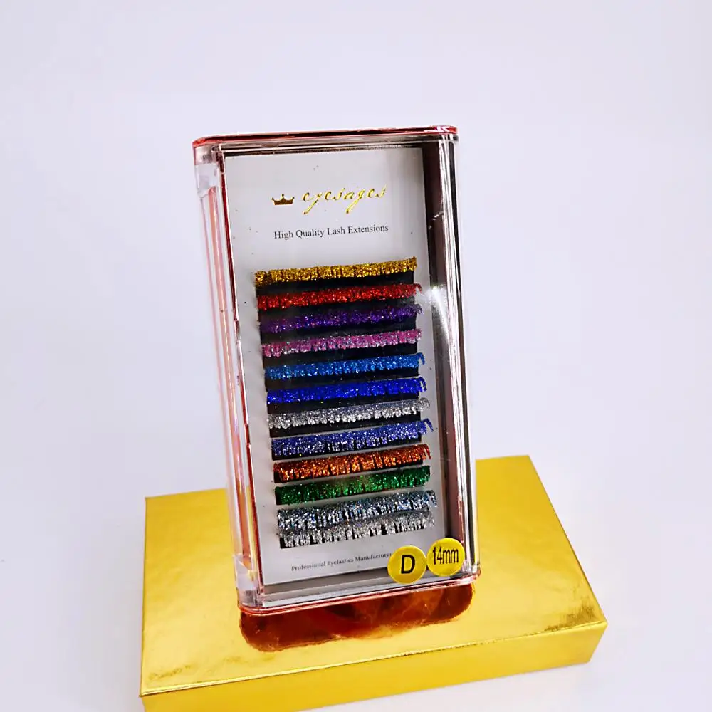 Mix Colors Glitter False Eyelash Extensions Shiny Colorful Fake Russian Volume Individual Lashes Makeup Tools For Beauty Health
Mix Colors Glitter False Eyelash Extensions Shiny Colorful Fake Russian Volume Individual Lashes Makeup Tools For Beauty Health