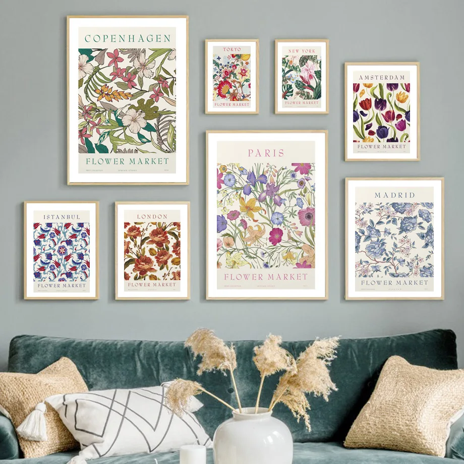 Flower Market Abstract Nordic Poster Paris New York Madrid Wall Art Print Canvas Painting Gallery Decor Pictures For Living Room
Flower Market Abstract Nordic Poster Paris New York Madrid Wall Art Print Canvas Painting Gallery Decor Pictures For Living Room