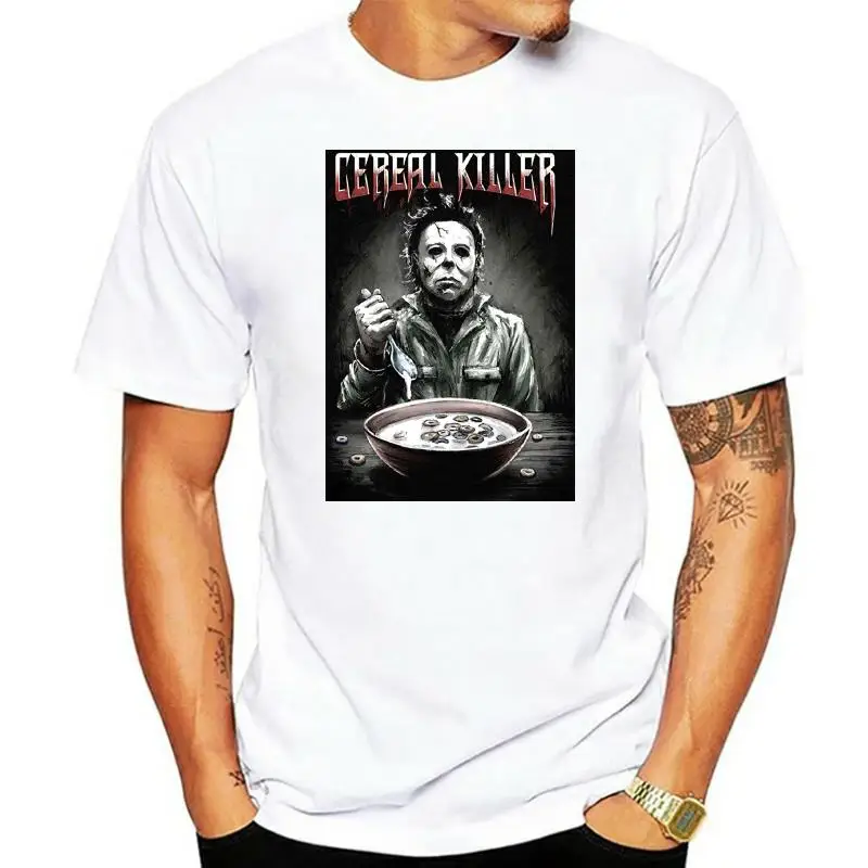 Changes Halloween Michael Myers Halloween Cereal Killer Black Shirt Men Fashion Black Cotton
Changes Halloween Michael Myers Halloween Cereal Killer Black Shirt Men Fashion Black Cotton