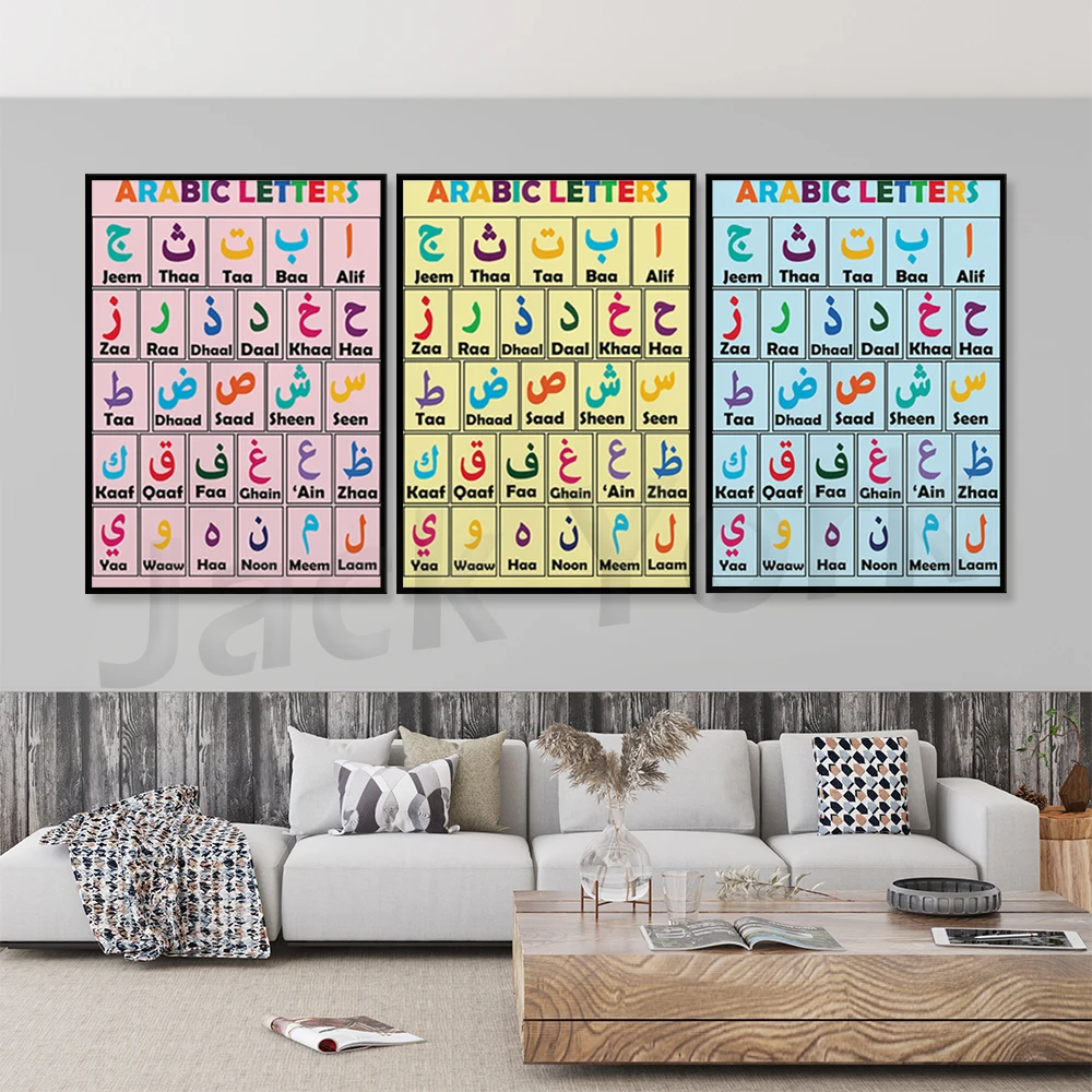 Colourful Arabic Alphabet Poste| Alif | Baa |Wall Art | Islamic | Muslim Nursery |Simple |Poster Decor Kids Learning
Colourful Arabic Alphabet Poste| Alif | Baa |Wall Art | Islamic | Muslim Nursery |Simple |Poster Decor Kids Learning