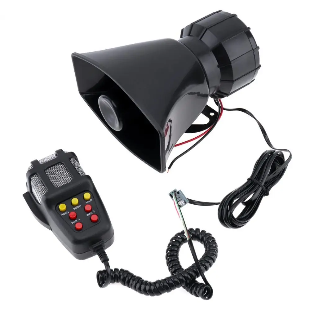 Universal Car Alarm Sound 7 Tone Horn 12V 100W Police Siren Horn Loudspeaker Grill Mesh Motorcycle Firemen Ambulance Megaphone
Universal Car Alarm Sound 7 Tone Horn 12V 100W Police Siren Horn Loudspeaker Grill Mesh Motorcycle Firemen Ambulance Megaphone