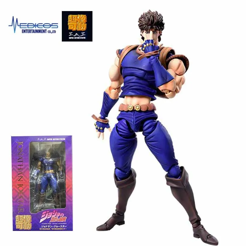 100% Original Genuine MEDICOS E ASA Jonathan Joestar JoJo's Bizarre Adventure #74 17cm PVC Action Anime Figure Model Toys Doll 
100% Original Genuine MEDICOS E ASA Jonathan Joestar JoJo's Bizarre Adventure #74 17cm PVC Action Anime Figure Model Toys Doll
