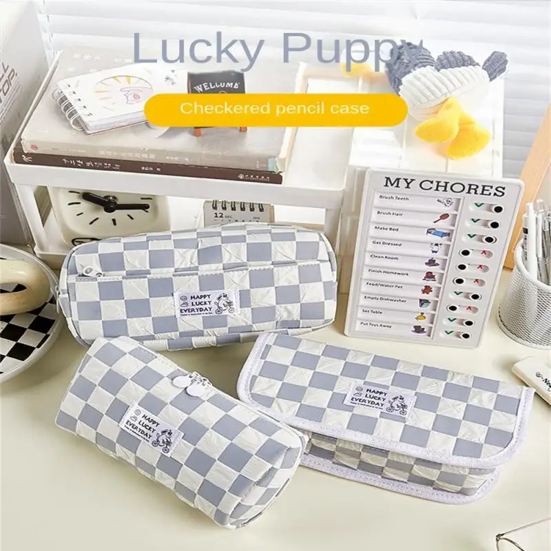 Checkerboard Pencil Pouch Pen Bag For Girls Kawaii Stationery Large Capacity Pencil Case Pen Box Cosmetic Pouch Pen Storage Bag
Checkerboard Pencil Pouch Pen Bag For Girls Kawaii Stationery Large Capacity Pencil Case Pen Box Cosmetic Pouch Pen Storage Bag