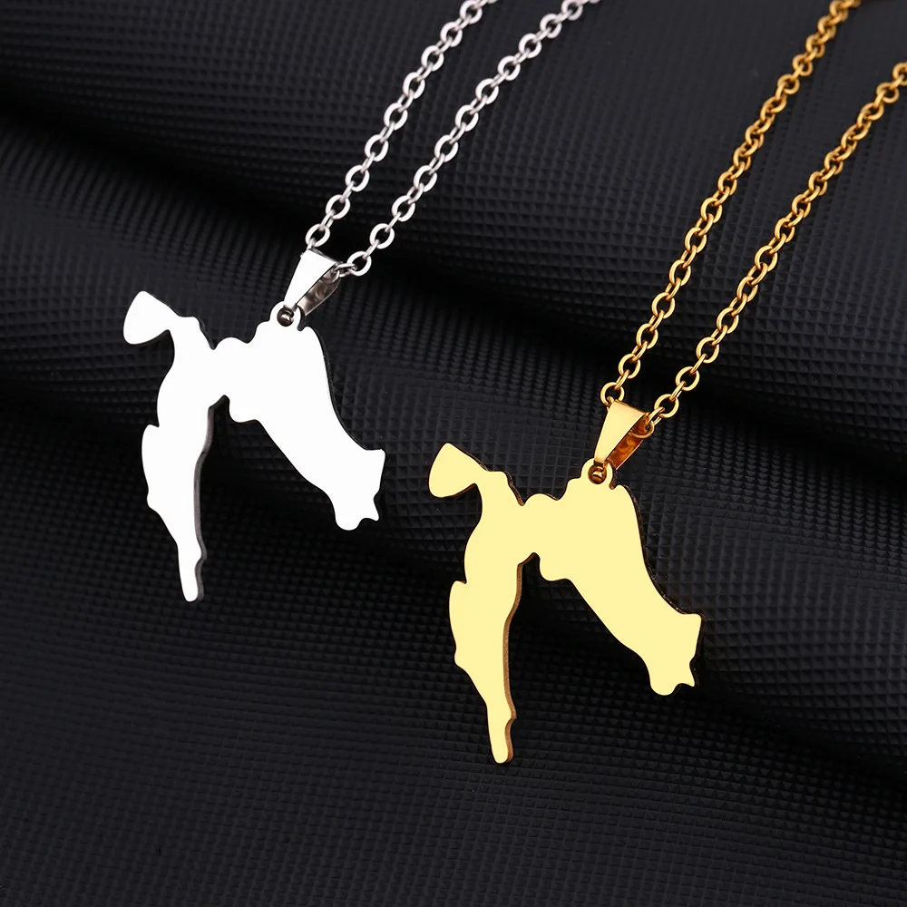 Stainless Steel Croatia Map Necklace For Women Men Gold Plated Geometric Croatia Pendant Choker Necklace Fashion Jewelry Collier
Stainless Steel Croatia Map Necklace For Women Men Gold Plated Geometric Croatia Pendant Choker Necklace Fashion Jewelry Collier
