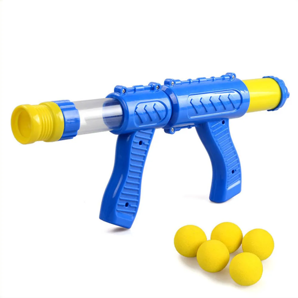 

2022 Air gun Powered Children Interactive Aerodynamic Guns EVA Soft Bullet Shoot Gun Desktop Indoor Shooting Game for Kids Gifts