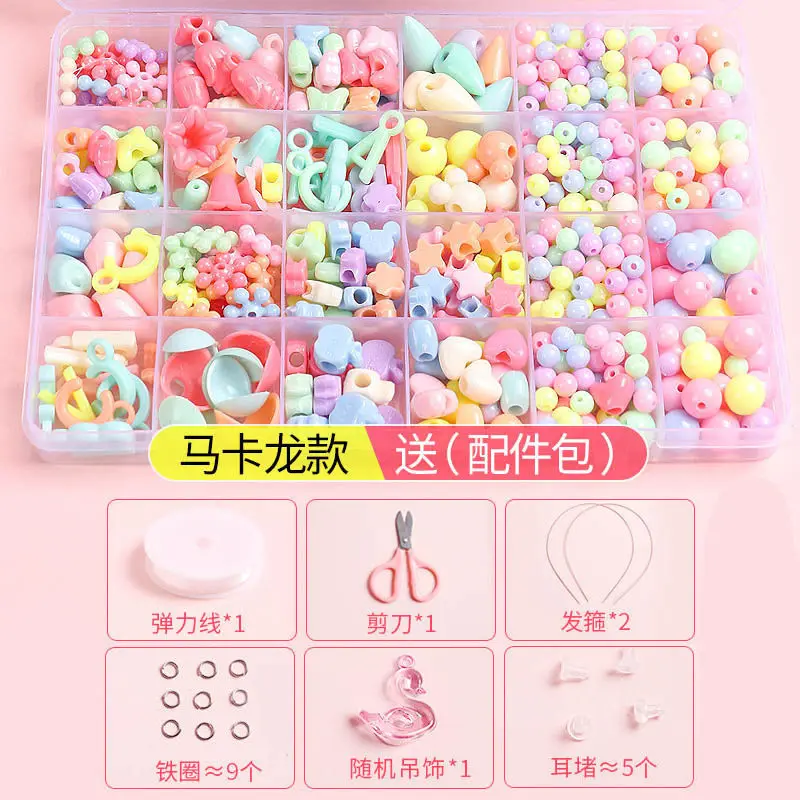 DIY Handmade Beaded 1200pcs Children's Toy Creative Loose Spacer Beads Crafts Making Bracelet Necklace Jewelry Kit Girl Toy Gift
DIY Handmade Beaded 1200pcs Children's Toy Creative Loose Spacer Beads Crafts Making Bracelet Necklace Jewelry Kit Girl Toy Gift