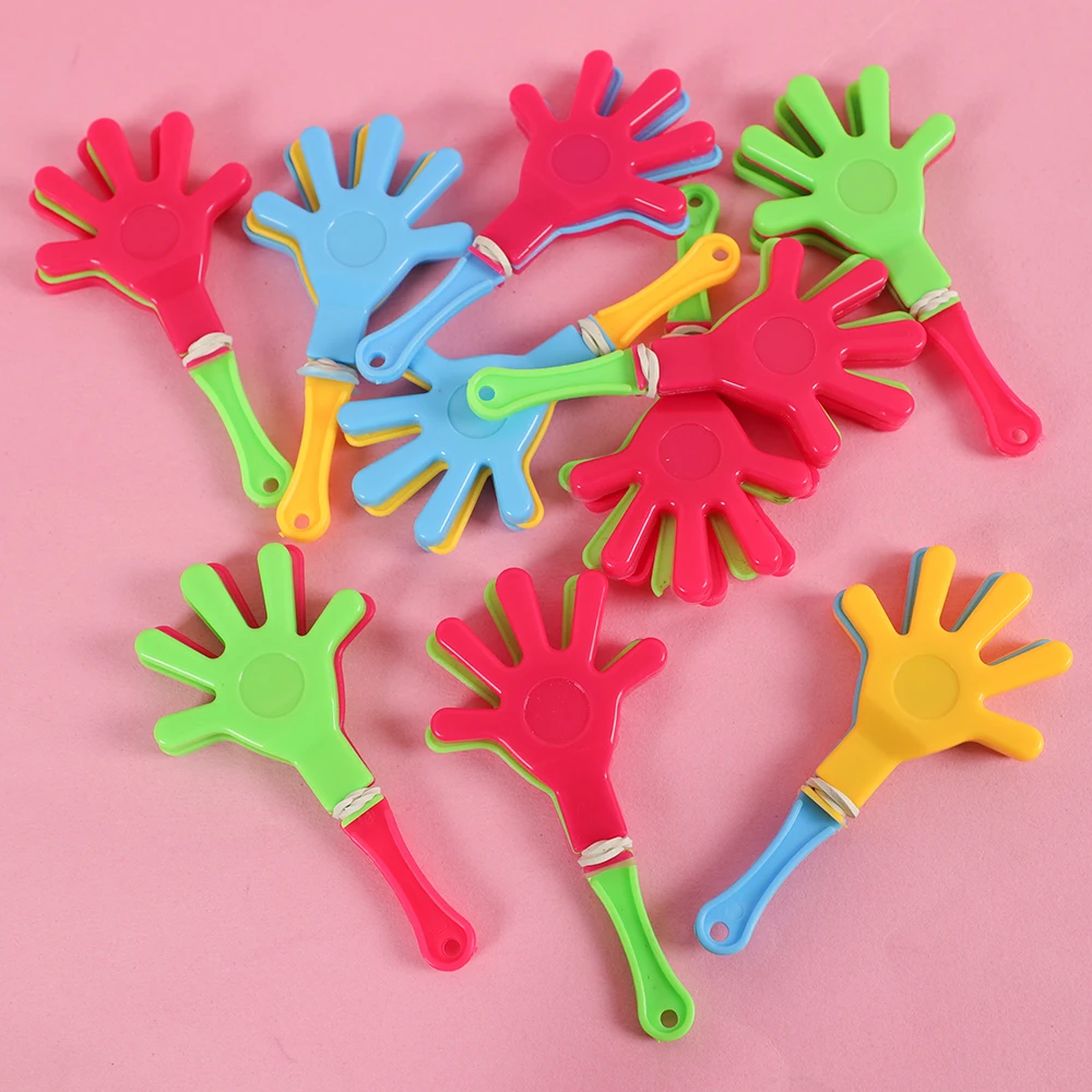 10Pcs/set Hand Clapper Concert Party Cheering Props Children Clap Your Hands Toys For Kids Birthday Party Favors Pinata Fillers
10Pcs/set Hand Clapper Concert Party Cheering Props Children Clap Your Hands Toys For Kids Birthday Party Favors Pinata Fillers