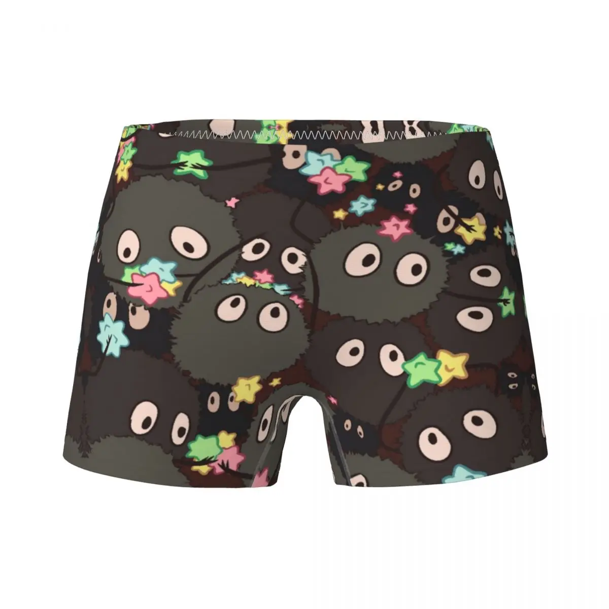 Детские хлопковые трусики с помпоном и мультяшным рисунком 
Детские хлопковые трусики с помпоном и мультяшным рисунком