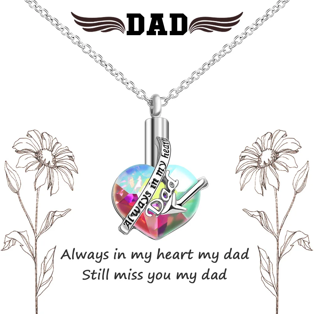 Commemorating Relatives Pet Urns Clavicle Woman Necklaces Always in my heart Copper Perfume Bottle Girl Charm Love Jewelry Gift
Commemorating Relatives Pet Urns Clavicle Woman Necklaces Always in my heart Copper Perfume Bottle Girl Charm Love Jewelry Gift