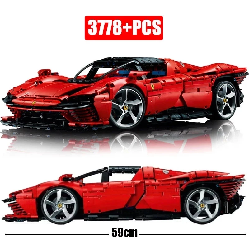 New 3778PCS Technical Ferraried Daytona SP3 42143 Supercar Model Building Block Sport Car Toys For Boys Girls Kids Birthday Gift
New 3778PCS Technical Ferraried Daytona SP3 42143 Supercar Model Building Block Sport Car Toys For Boys Girls Kids Birthday Gift