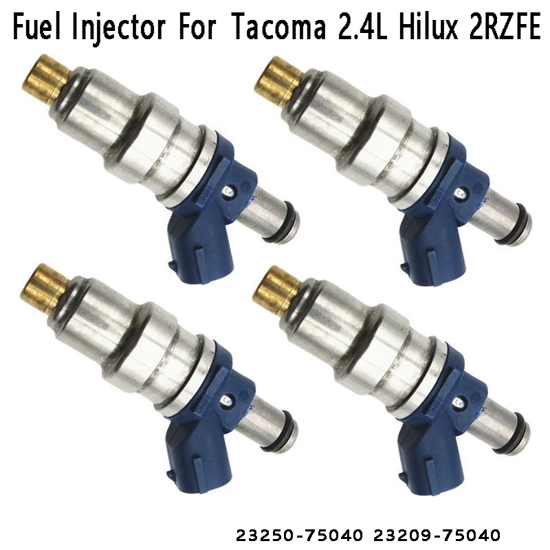 4Pcs/Set Fuel Injector 23250-75040 23209-75040 For Toyota Tacoma 2.4L Hilux 2RZFE
4Pcs/Set Fuel Injector 23250-75040 23209-75040 For Toyota Tacoma 2.4L Hilux 2RZFE