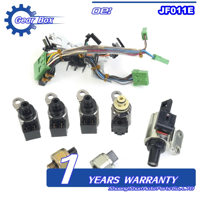 JF011E RE0F10A CVT Transmission Solenoid Kit Duel Switches Stepper Motor for Nissan Dodge Jeep Patriot Mitsubishi Lancer Renault
JF011E RE0F10A CVT Transmission Solenoid Kit Duel Switches Stepper Motor for Nissan Dodge Jeep Patriot Mitsubishi Lancer Renault