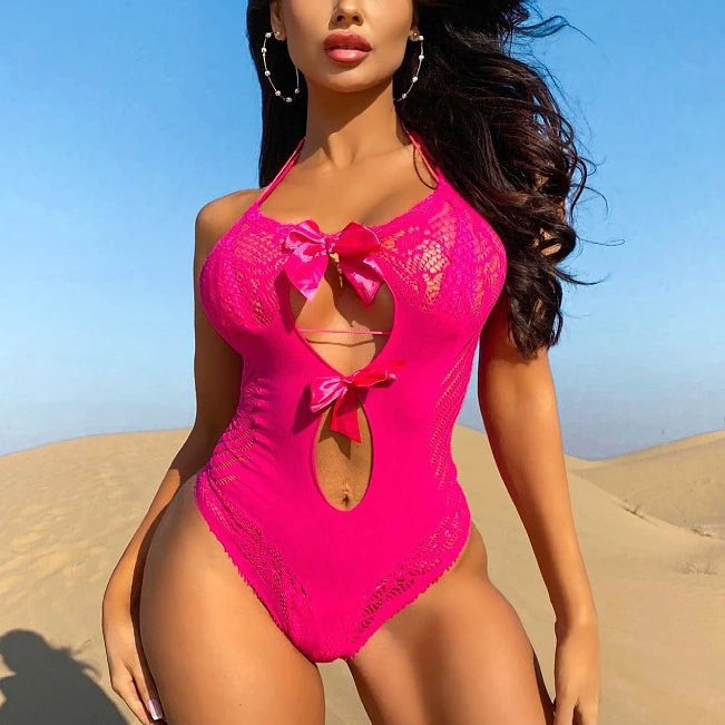 Hawaii Wear Rose Red Bikini Summer Cover Up Beachwear 2023 New Women's Lingerie Fishnet Teddies Halter Perspective Bodysuits
Hawaii Wear Rose Red Bikini Summer Cover Up Beachwear 2023 New Women's Lingerie Fishnet Teddies Halter Perspective Bodysuits