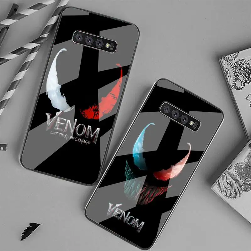 Venom Phone Case Phone Case Tempered Glass For Samsung S20 Ultra S7 S8 S9 S10 Note 8 9 10 Pro Plus Cover
Venom Phone Case Phone Case Tempered Glass For Samsung S20 Ultra S7 S8 S9 S10 Note 8 9 10 Pro Plus Cover