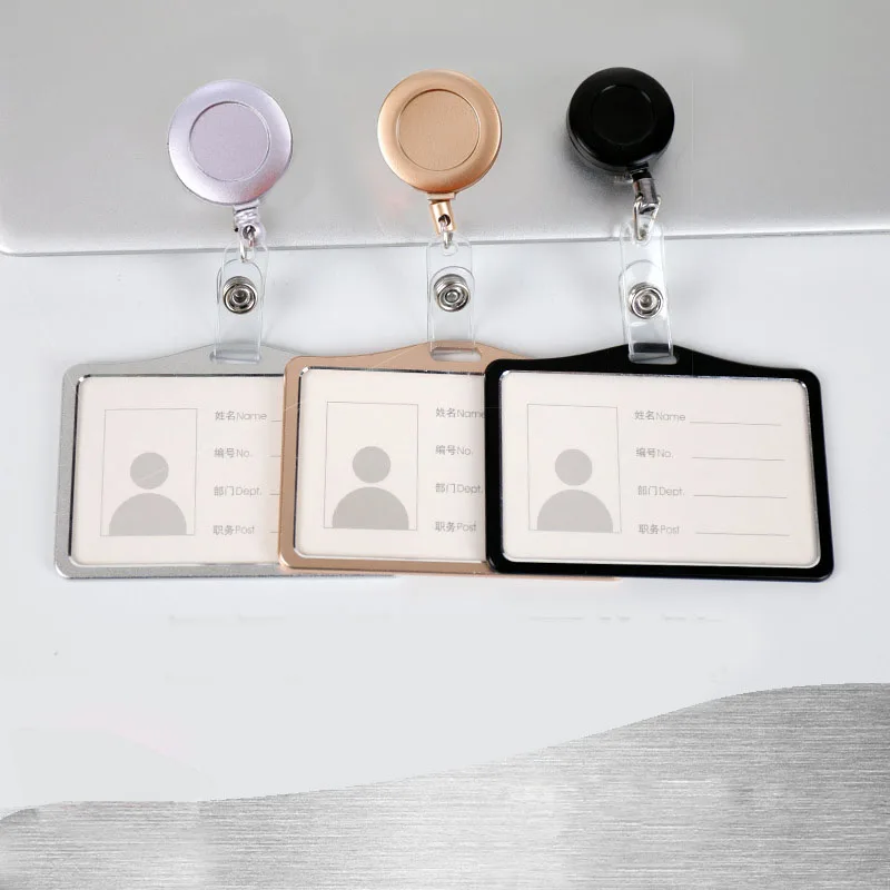 Unisex Plastic Aluminium Credit Card Holder Bags Doctor Chest Retractable Badge Reel Work Card Cover Case Name ID Card Clip
Unisex Plastic Aluminium Credit Card Holder Bags Doctor Chest Retractable Badge Reel Work Card Cover Case Name ID Card Clip