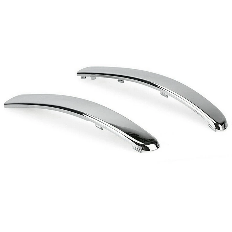 2 PCS Chrome Front Bumper Lower Trim Strips 735455056 735455057 Car Accessories For Fiat 500 2007-2015
2 PCS Chrome Front Bumper Lower Trim Strips 735455056 735455057 Car Accessories For Fiat 500 2007-2015