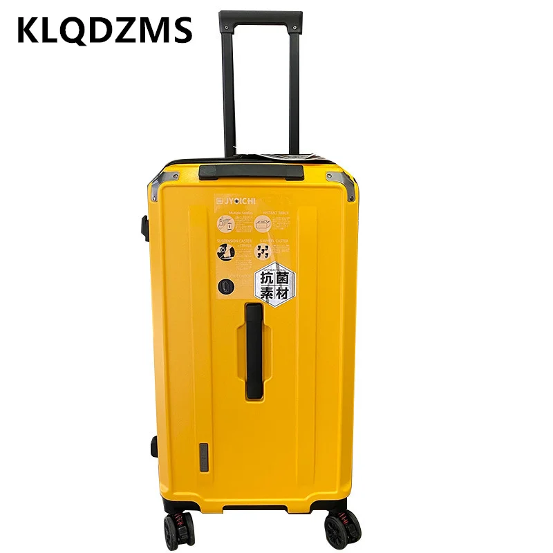 

KLQDZMS 20"22"24"26"28"30"32"34"36"40 Inch Luggage New Large-capacity Trolley Case Boarding Box with Wheels Rolling Suitcase