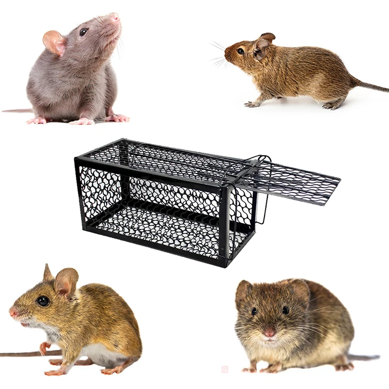 

Smart Self-locking Rat Trap Reusable Heavy Duty Mouse Pest Animal Mice Hamster Cage Control Bait Rodent Repeller Catch MouseTrap