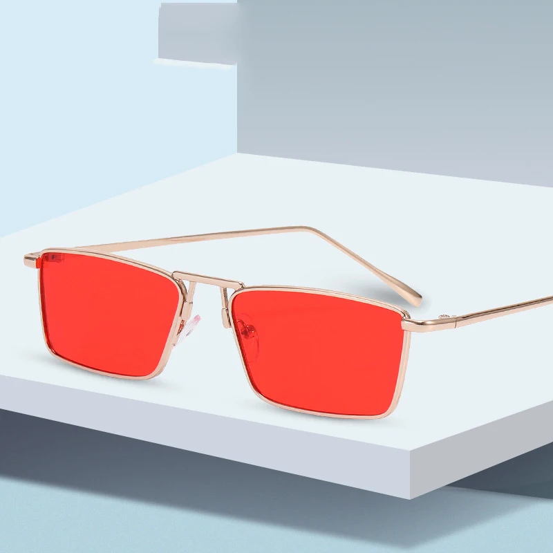 European and American Style Sunglasses Thin Frame Trend Small Frame Metal Sunglasses Outdoor Driving Sunshade Mirror
European and American Style Sunglasses Thin Frame Trend Small Frame Metal Sunglasses Outdoor Driving Sunshade Mirror