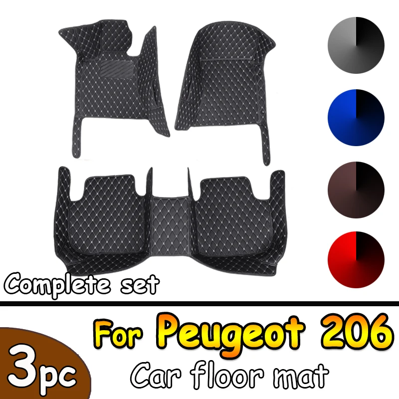 Car Floor Mats For Peugeot 206 206+ 1998~2013 Carpets Rugs Luxury Leather Mat Interior Parts Car Accessories 1999 2000 2001 2002
Car Floor Mats For Peugeot 206 206+ 1998~2013 Carpets Rugs Luxury Leather Mat Interior Parts Car Accessories 1999 2000 2001 2002