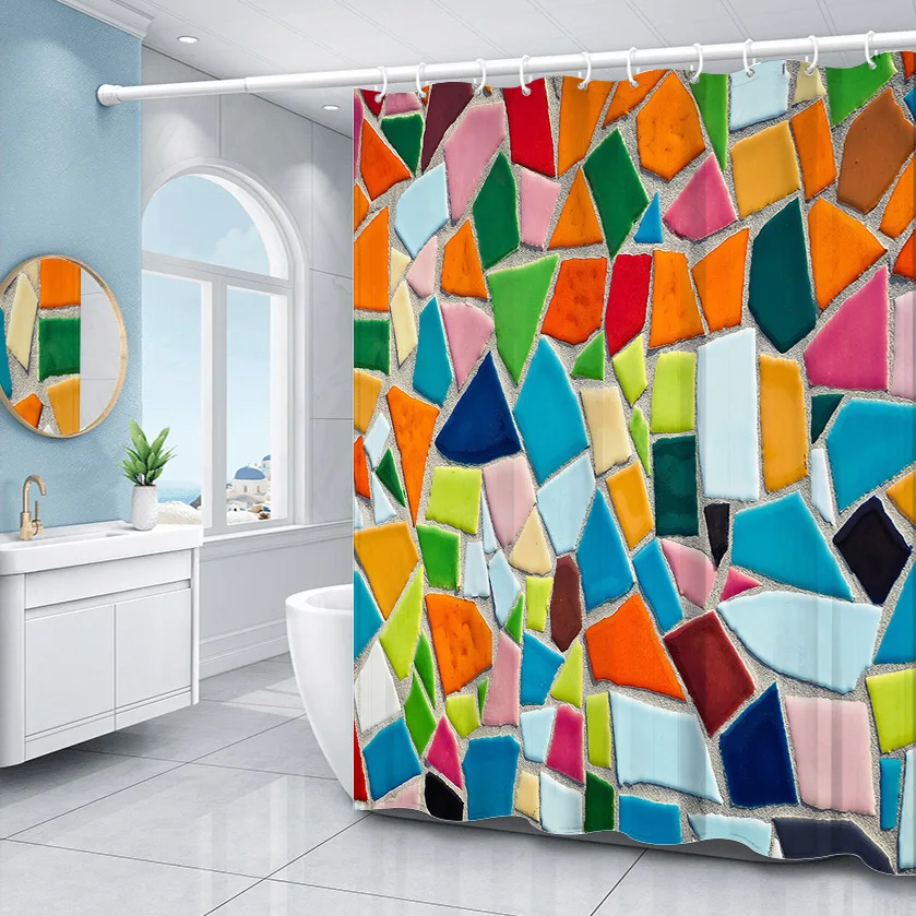 Abstract Marble Shower Curtains Waterproof Mildew Proof Colorful Mosaic Blackout Bathroom Curtain Home Motel Bath Accessories
Abstract Marble Shower Curtains Waterproof Mildew Proof Colorful Mosaic Blackout Bathroom Curtain Home Motel Bath Accessories