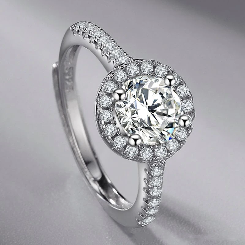 Best Sales European and American Silver Color Zircon Booming Flower Ring Propose Marriage Gorgeous Jewelry To Girlfriend Gifts
Best Sales European and American Silver Color Zircon Booming Flower Ring Propose Marriage Gorgeous Jewelry To Girlfriend Gifts