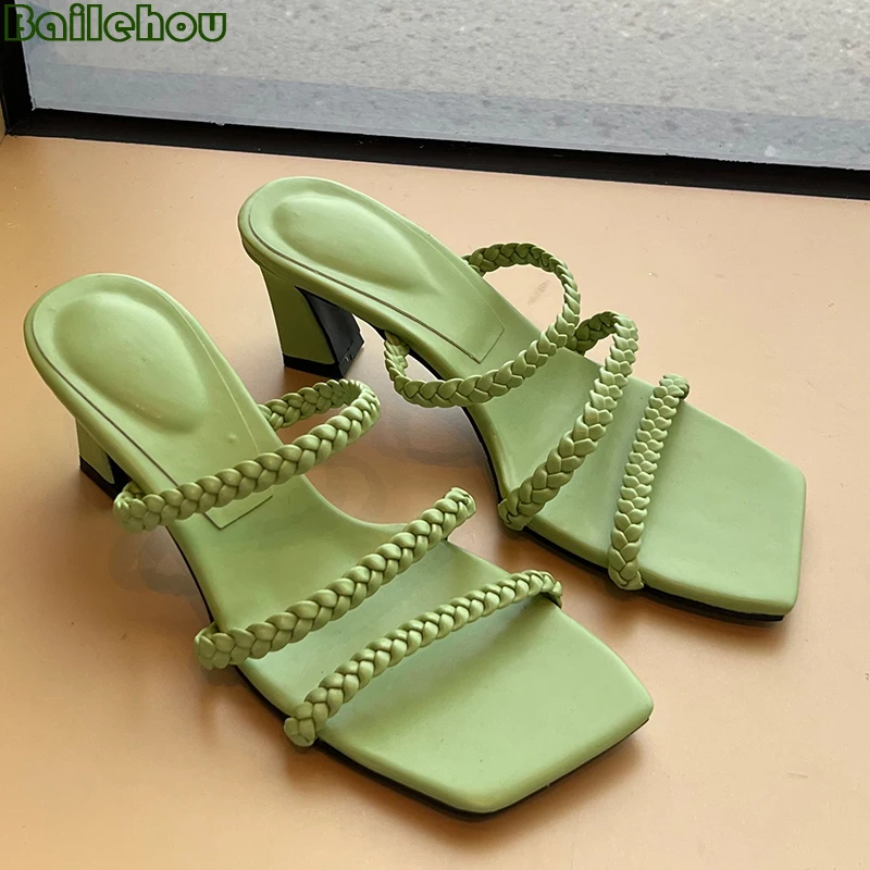 Big Size Weave Woman Shoes Pumps Slides Ladies Slippers High Heels Shoes 2022 New Fashion Casual Female Shoes For Women Sandals
Big Size Weave Woman Shoes Pumps Slides Ladies Slippers High Heels Shoes 2022 New Fashion Casual Female Shoes For Women Sandals