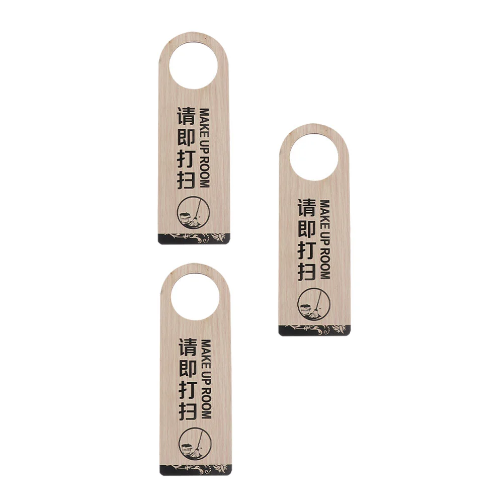 3Pcs Pendant Sign Double-side Door Hotel Accessory Hanging Doorknob Sign for Outdoor Office
3Pcs Pendant Sign Double-side Door Hotel Accessory Hanging Doorknob Sign for Outdoor Office