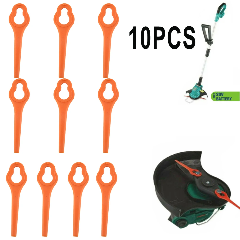 10Pcs Mower Blades For Aldi Ferrex FAR 20-1 20V/40V Cordless Grass Strimmer 9.5x2.8cm Lawnmower String Trimmer Parts Accessories
10Pcs Mower Blades For Aldi Ferrex FAR 20-1 20V/40V Cordless Grass Strimmer 9.5x2.8cm Lawnmower String Trimmer Parts Accessories