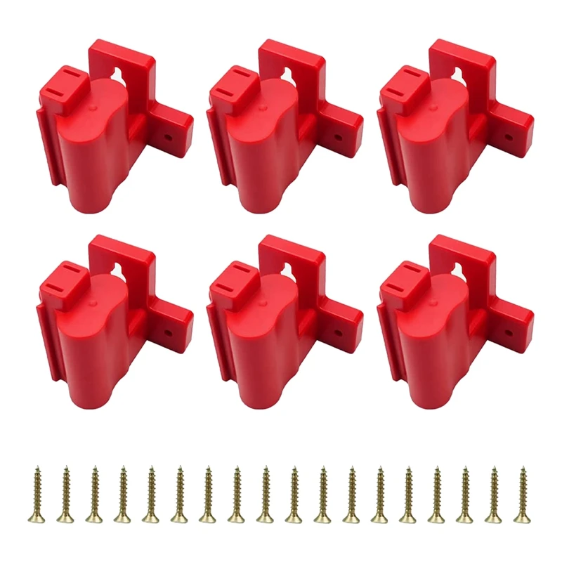 6 Pack M12 Tool Holder Mount Tool Holder Mount 12V Drill Tool Hanger Plastic Drill Tool Mount Compatible With 
6 Pack M12 Tool Holder Mount Tool Holder Mount 12V Drill Tool Hanger Plastic Drill Tool Mount Compatible With