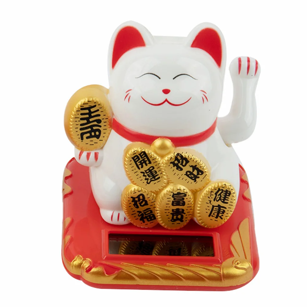 Solar Powered Lucky Cat Decoration Waving Arm Beckoning Fortune Cat Lucky Cat For Home Office And Car Decor
Solar Powered Lucky Cat Decoration Waving Arm Beckoning Fortune Cat Lucky Cat For Home Office And Car Decor