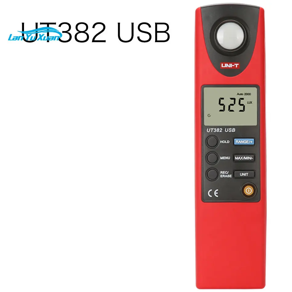 Ulide UT383S Splitting Brightness UT381 Illuminometer USB Transmission UT382 Luminance Meter BT Bluetooth
Ulide UT383S Splitting Brightness UT381 Illuminometer USB Transmission UT382 Luminance Meter BT Bluetooth
