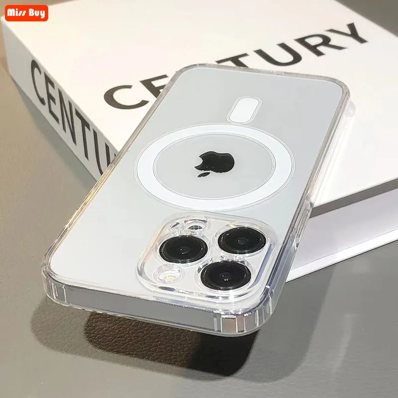 Original Clear For Magsafe Magnetic Wireless Charging Case For iPhone 14 12 13 11 Pro Max Mini X Xs XR 7 8 Plus Acrylic Cover
Original Clear For Magsafe Magnetic Wireless Charging Case For iPhone 14 12 13 11 Pro Max Mini X Xs XR 7 8 Plus Acrylic Cover
