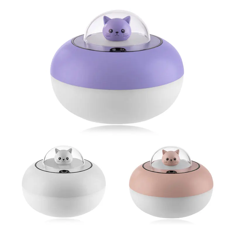 Cute Cat Air Humidifier USB Aroma Essential Oil Diffuser Bedroom Humidificador Cool Mist Vaporizer LED Light for Home
Cute Cat Air Humidifier USB Aroma Essential Oil Diffuser Bedroom Humidificador Cool Mist Vaporizer LED Light for Home