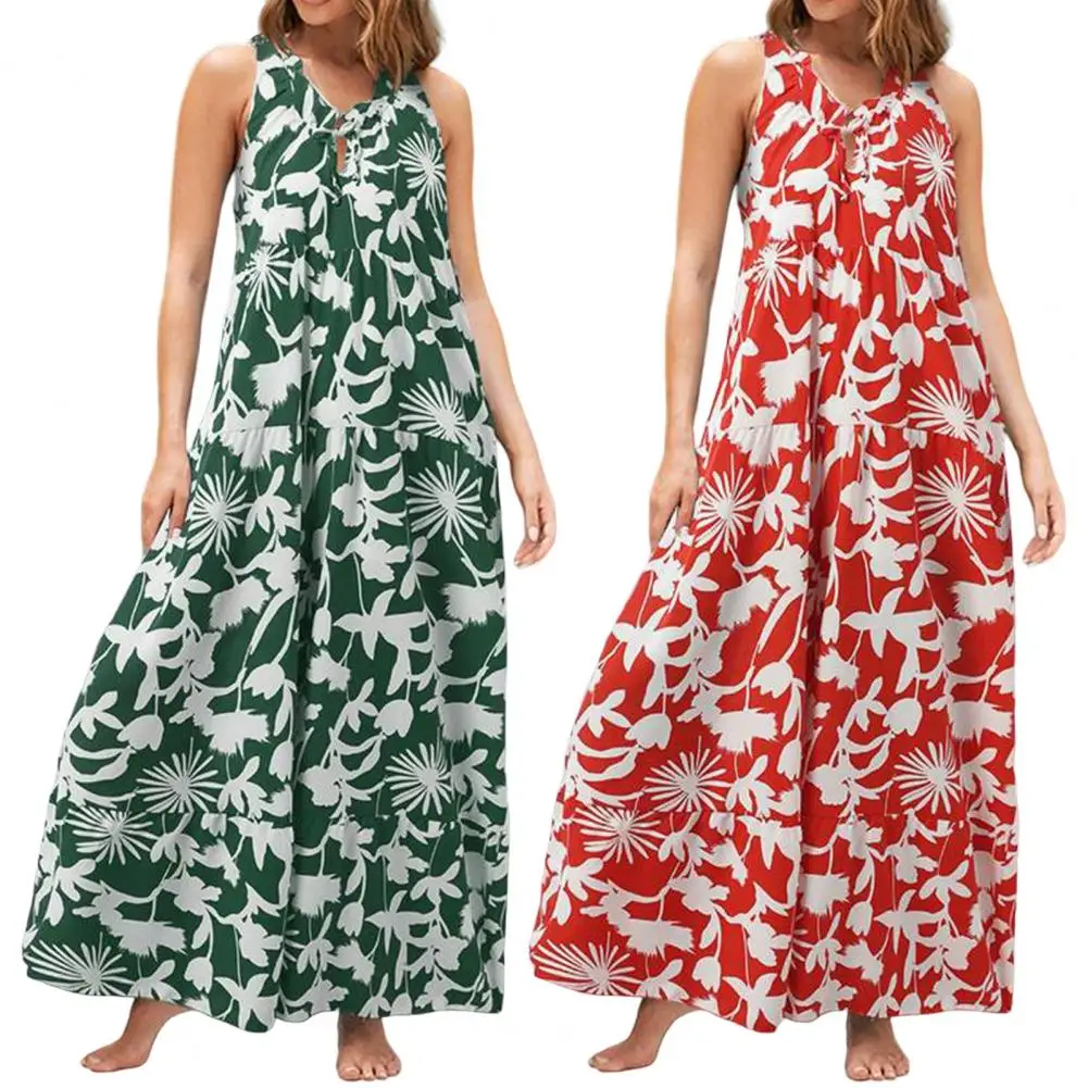 Soft Fabric String Breathable Material Hollow Out Sleeveless Floral Pattern Summer Dress Holiday Dress Female Clothing
Soft Fabric String Breathable Material Hollow Out Sleeveless Floral Pattern Summer Dress Holiday Dress Female Clothing