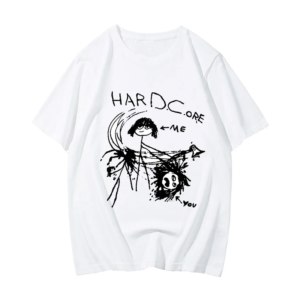 Rock Musc Band Nnirvana T-shirts MEN Handsome Tshirts HARD.C.ORE ME Grunge T Shirts 100% Cotton Tees Minimalist Line High Street 
Rock Musc Band Nnirvana T-shirts MEN Handsome Tshirts HARD.C.ORE ME Grunge T Shirts 100% Cotton Tees Minimalist Line High Street