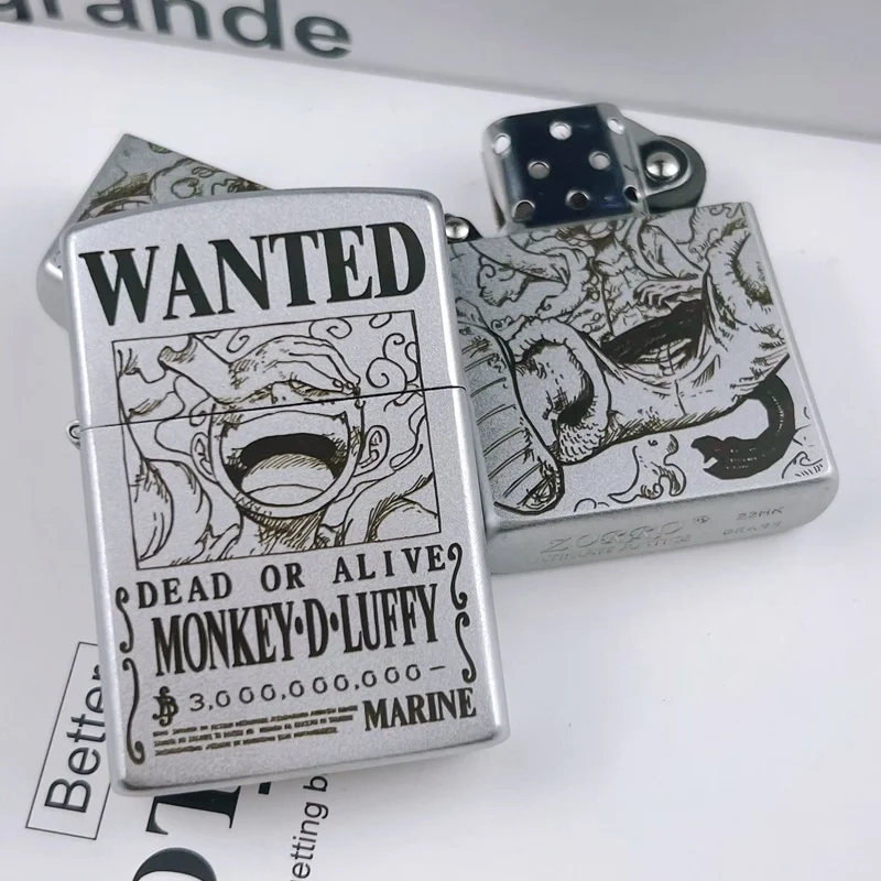 One Piece Figure Nica Luffy Kerosene Lighter Anime Peripheral Zorro Carved Pure Copper Old Style Nostalgia Men's Lighter Gifts
One Piece Figure Nica Luffy Kerosene Lighter Anime Peripheral Zorro Carved Pure Copper Old Style Nostalgia Men's Lighter Gifts