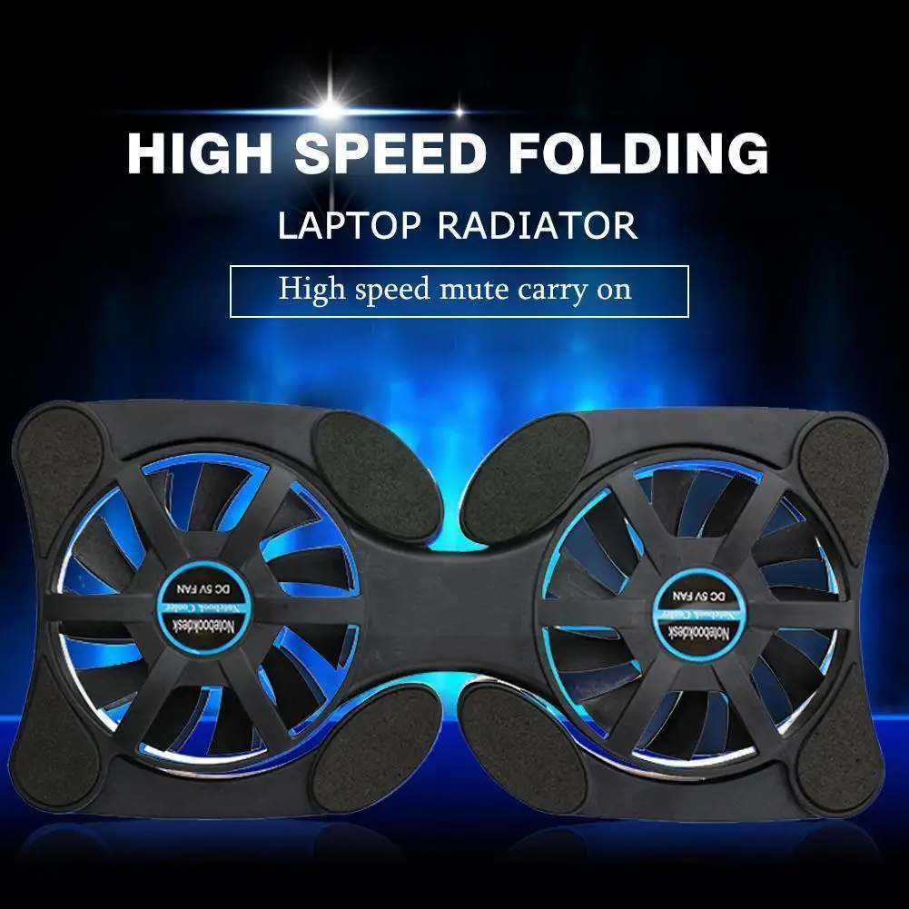 Foldable Usb Cooling Fan Mini Octopus Notebook Koeler Cooling Pad Veiligheid Stand Dubbele Fans For 14.1 Notebook Laptop Pc W0v3
Foldable Usb Cooling Fan Mini Octopus Notebook Koeler Cooling Pad Veiligheid Stand Dubbele Fans For 14.1 Notebook Laptop Pc W0v3