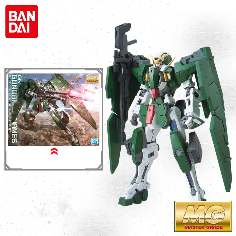 Bandai Gundam в сборе, аниме набор для сборки фигурки, модель MG 1/100, Dynames GN-002 00, ПВХ, экшн-игрушки
Bandai Gundam в сборе, аниме набор для сборки фигурки, модель MG 1/100, Dynames GN-002 00, ПВХ, экшн-игрушки