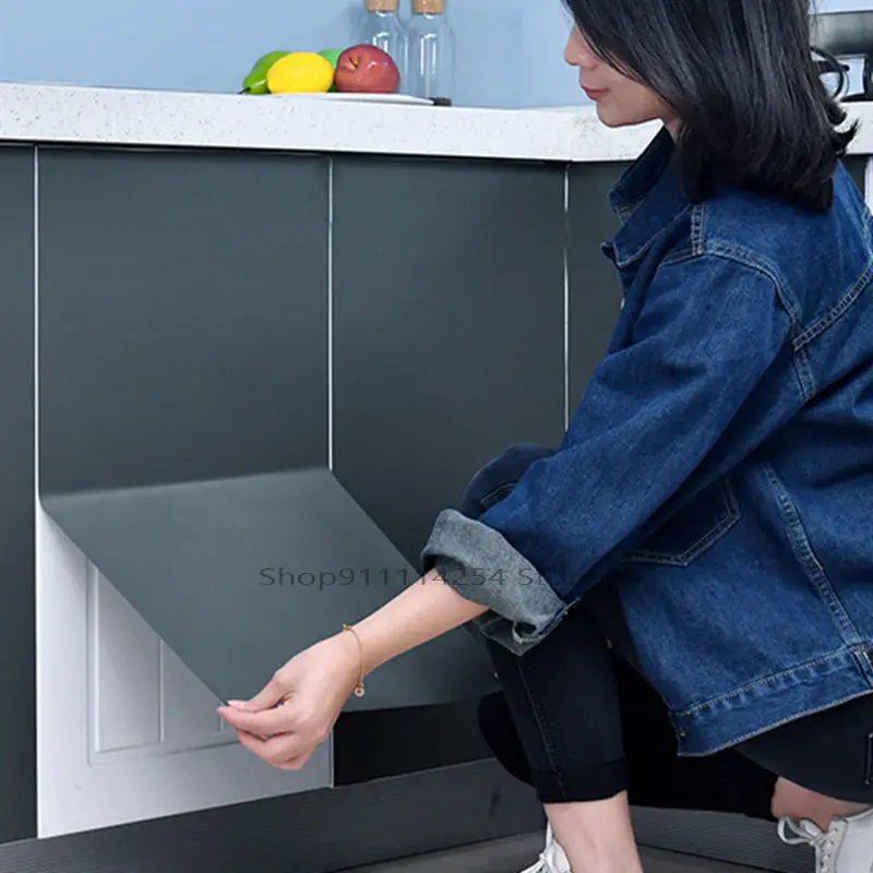 Cabinet Stickers Furniture Renovation Wardrobe Film Desktop Cabinet Door Self-adhesive Thickened Kitchen Oil-proof Waterproof
Cabinet Stickers Furniture Renovation Wardrobe Film Desktop Cabinet Door Self-adhesive Thickened Kitchen Oil-proof Waterproof