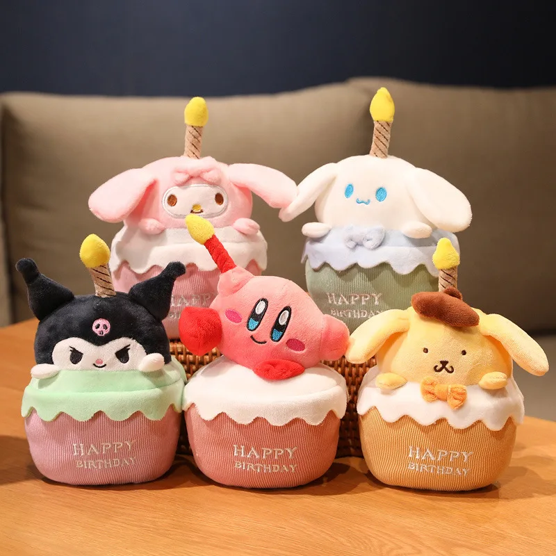 Sanrio игрушка Mymelody Kuromi Cinnamoroll плюшевый торт на день рождения плюшевая игрушка музыка светящаяся подсвечник аниме аксессуары подарок на день р...
Sanrio игрушка Mymelody Kuromi Cinnamoroll плюшевый торт на день рождения плюшевая игрушка музыка светящаяся подсвечник аниме аксессуары подарок на день р...