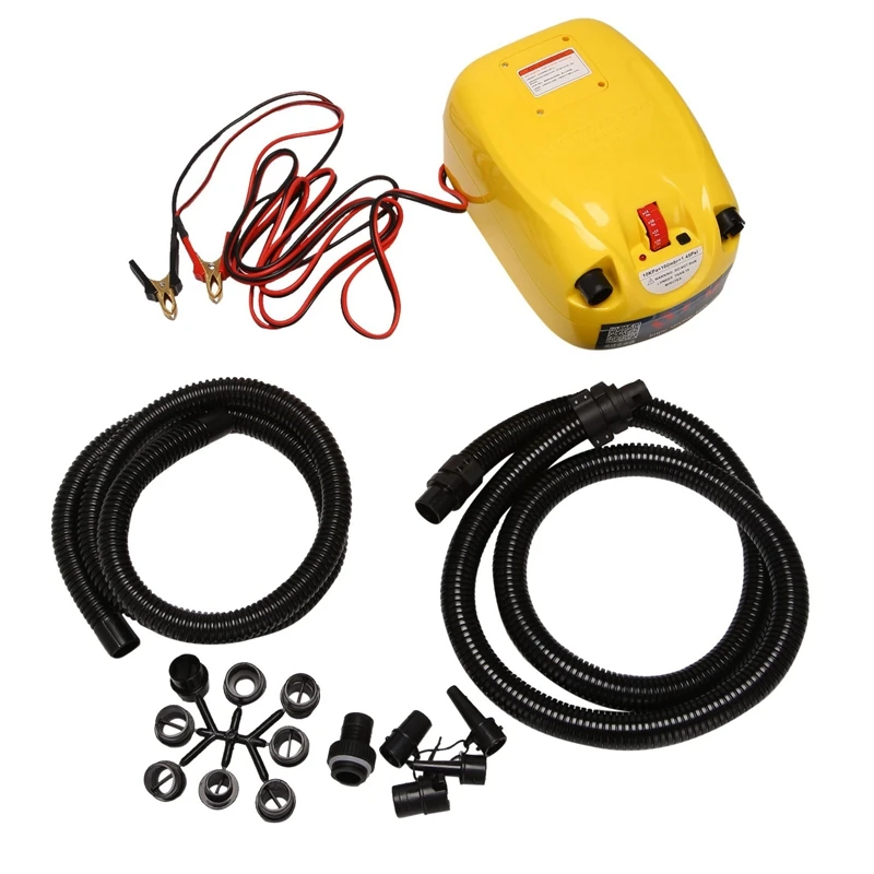 Electrical High Pressure DC12V Electric Air Pump Inflatable Boat Dinghy Raft -Sup Surf Board Stand Up Paddle Kayak Canoe
Electrical High Pressure DC12V Electric Air Pump Inflatable Boat Dinghy Raft -Sup Surf Board Stand Up Paddle Kayak Canoe